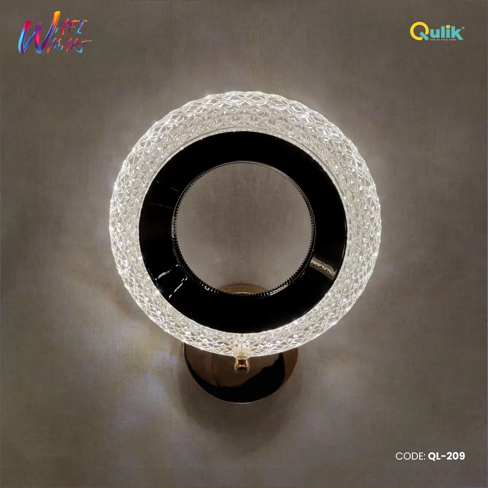 Qulik Modern Wall Lamp Concise Glass Single Head LED Lampshade (QL-209)
