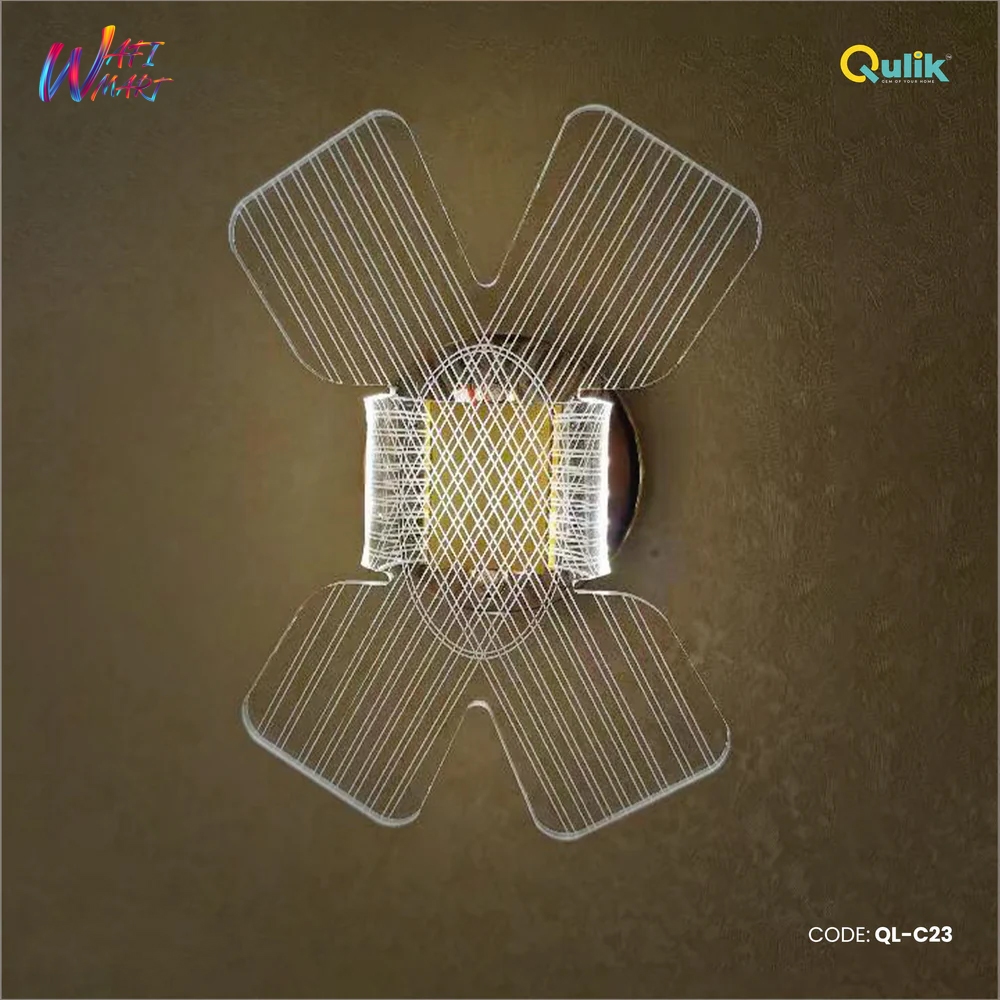 Qulik Modern Wall Lamp Concise Glass Single Head LED Lampshade (QL-C23)