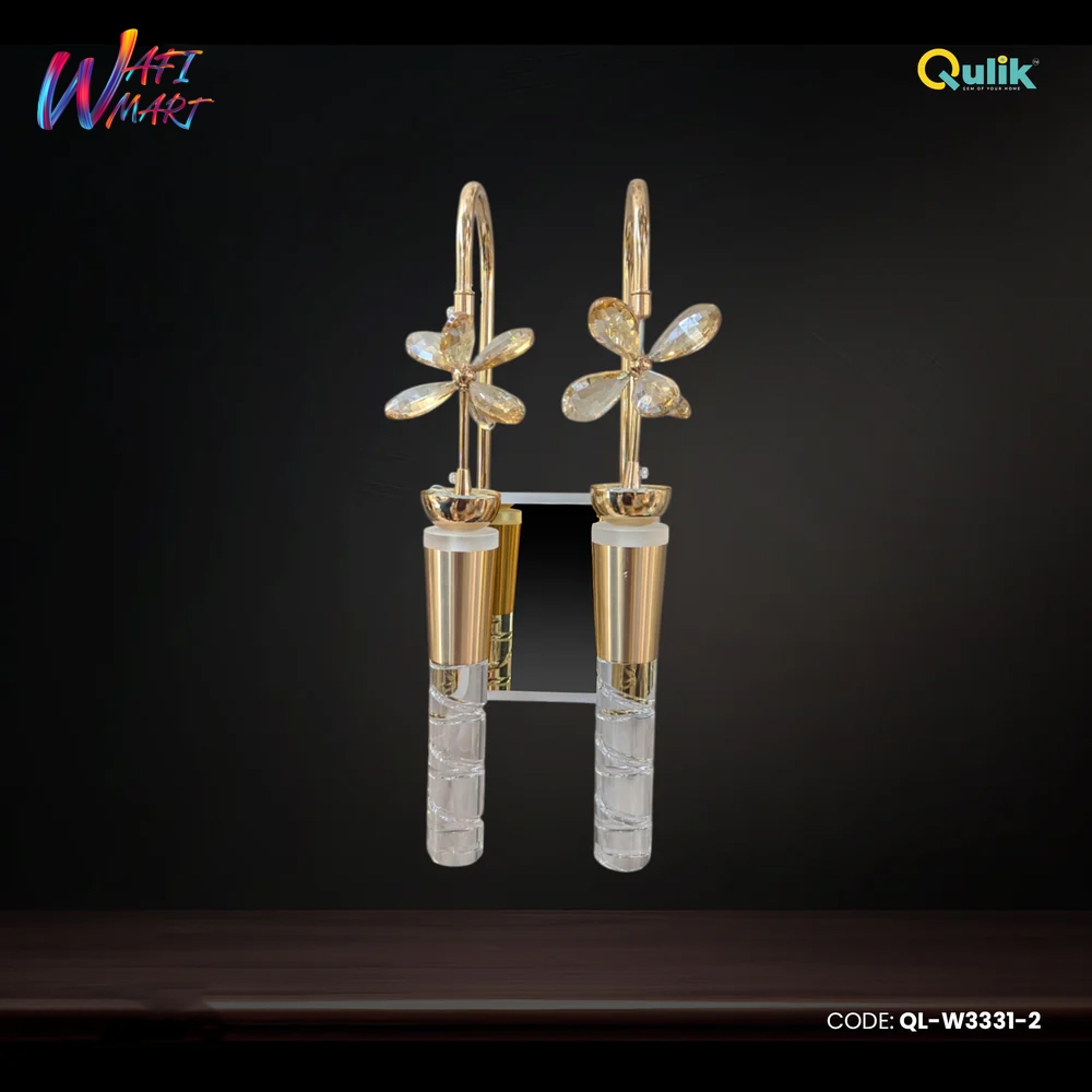 Qulik Modern Wall Lamp Gilded Blossom LED Lampshade (QL-W3331-2)