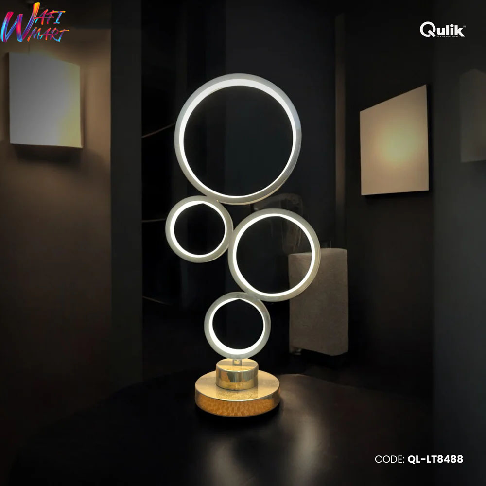 Qulik Lunar Rings Modern Decorative Table Lamp (QL-LT8488)