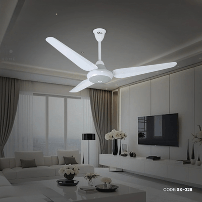 SK Super Deluxe Non Inverter 56" White SK-228_img_0
