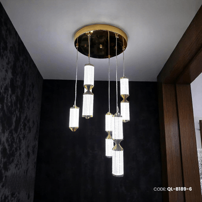 Qulik Modern Verona Glow 3 Color Hanging Lights (QL-B189-6)_img_0