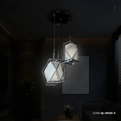 Qulik Modern Prism Glow Pendant Hanging Lights (QL-8002-3)_img_0