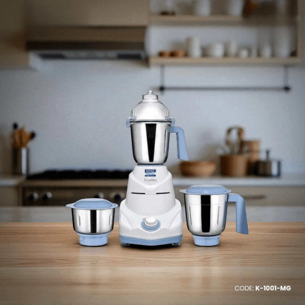 KENT TrueMix-B 750 W 3 in 1 Mixer Grinder ( White ) K-1001-MG