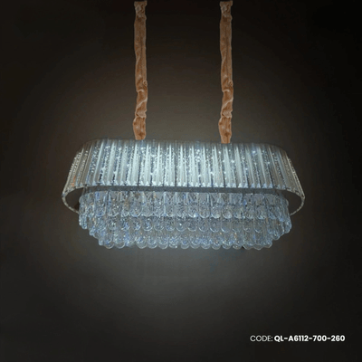 Qulik Radiant Luxe Hanging Crystal Chandelier Light (QL-A6112-700-260)_img_0