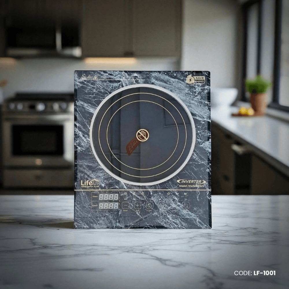 Life Up Infrared Cooker- Marbel Black I LF-1001