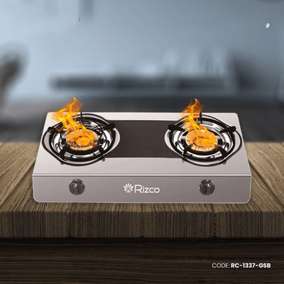 Rizco Gas Burner 27" RTZ 307 (Black & Silver) RC-1337-GSB_img_0