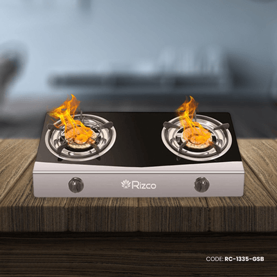 Rizco Gas Burner 27" RTZ 305 (Black & Silver) RC-1335-GSB_img_0