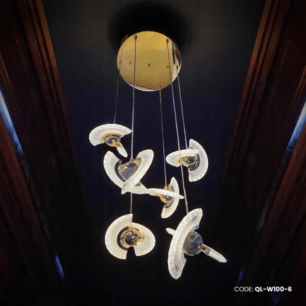Qulik Modern StellaLoop 3 Color Hanging Lights (QL-W100-6)