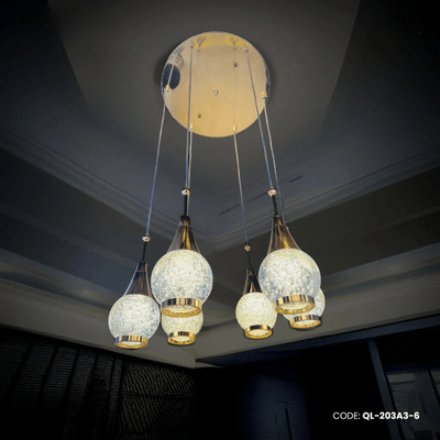 Qulik Modern Aurora Drops 3 Color Hanging Lights (QL-203A3-6)_img_0