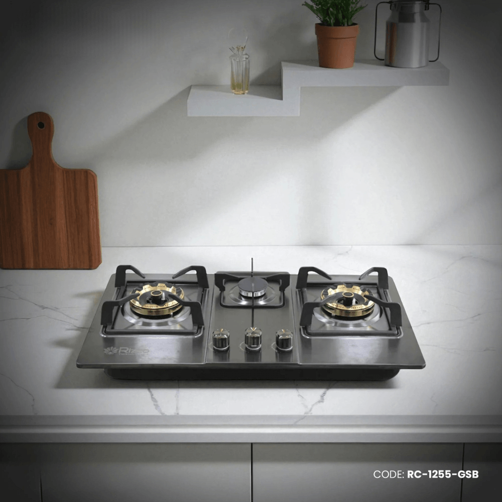 Rizco Gas Burner 30" BHS-Grand- 515 LPG/NG (Black) - RC-1255-GSB