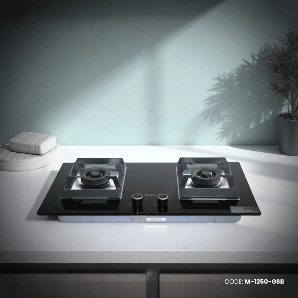 Midea Gas Burner 32" Q80-Pro (Black) M-1250-GSB