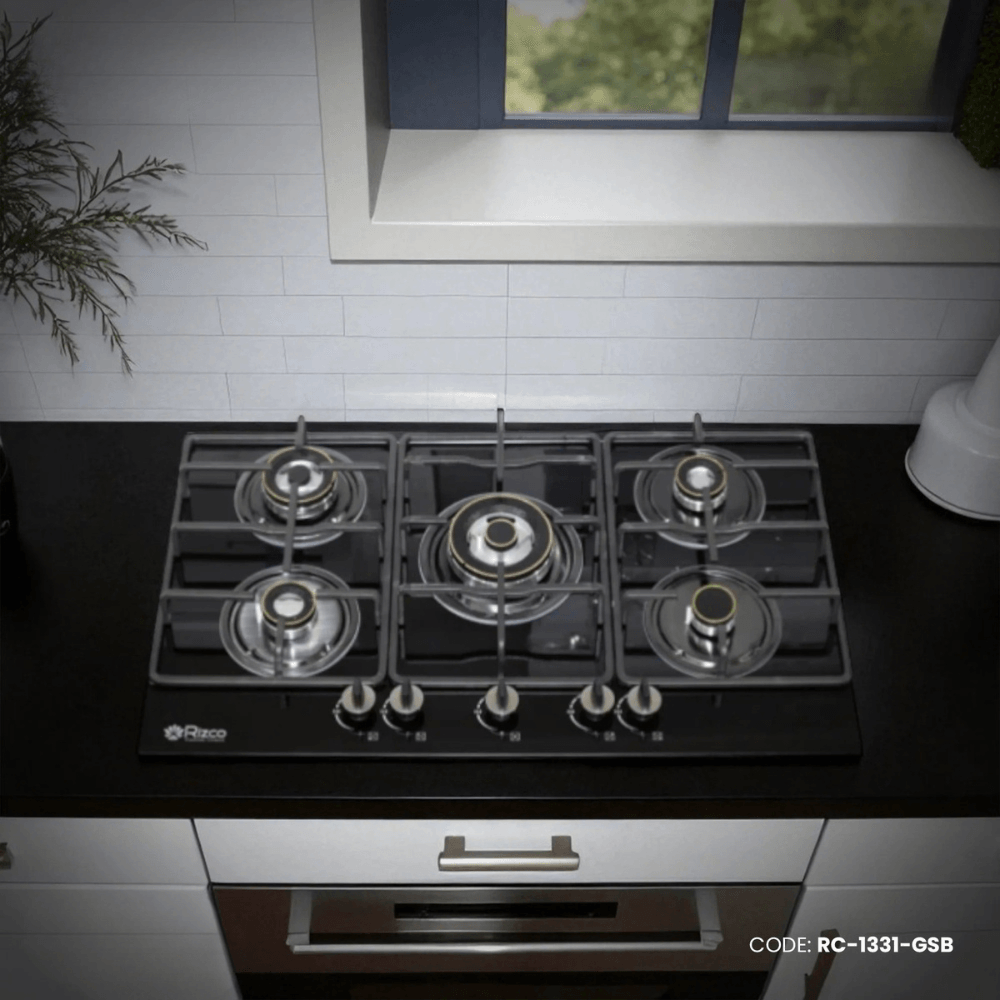 Rizco Gas Burner 34" Vintage 735 (Black) RC-1331-GSB
