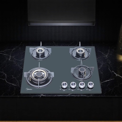Midea Gas Burner 24" Fuoco Forte 60GE503 (Black) M-1343-GSB_img_0
