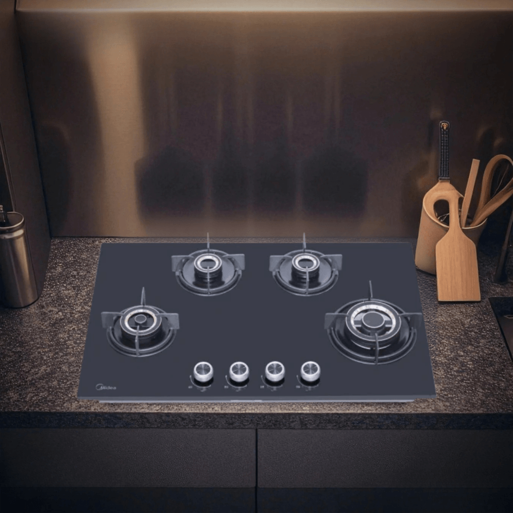 Midea Gas Burner 32" Magnificus 80GF503 (Black) M-1342-GSB