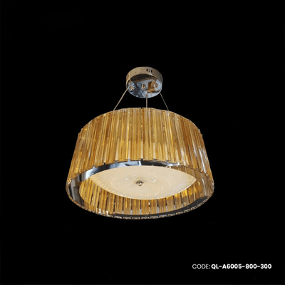 Qulik Gold Radiance Piping Luxury LED Crystal Chandelier Light (QL-A6005-800-300)_img_0