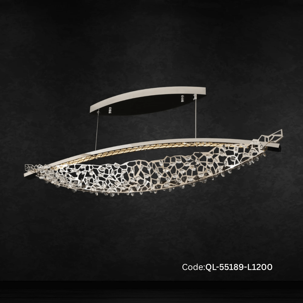 Qulik Modern Ltalian Luxury K9 Egyptian Crystal Lamp (QL-55189-L1200)