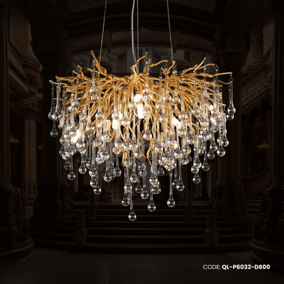 Sold out Qulik Baronial Beauty Luxury Decorative Chandelier Ceiling Lights (QL-P6032-D800)_img_0