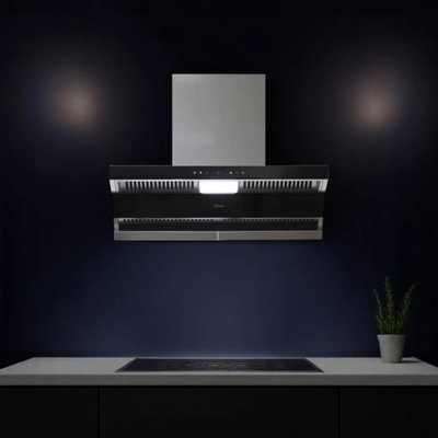 Midea Cooker Hood 36" Steam Wash CQ5 (Black) M-1348-KH_img_0