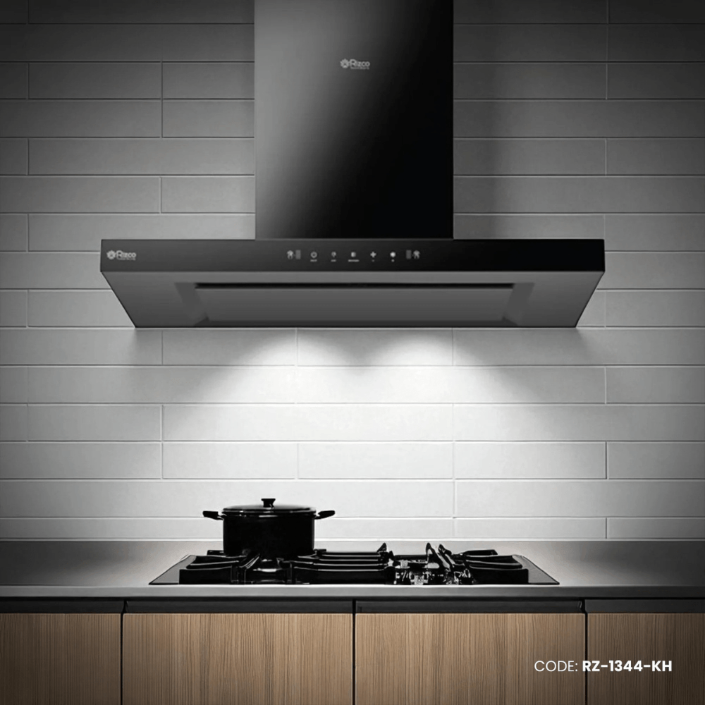 Rizco Kitchen Hood 30" Luminous 125 (Black) RZ-1344-KH