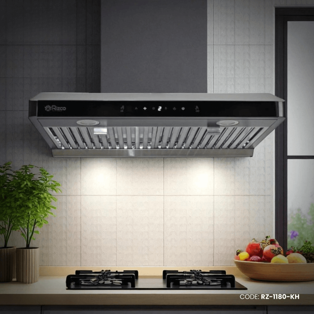 Rizco Kitchen Hood 30" RZ BL Fiesta 75 (Black) RZ-1180-KH