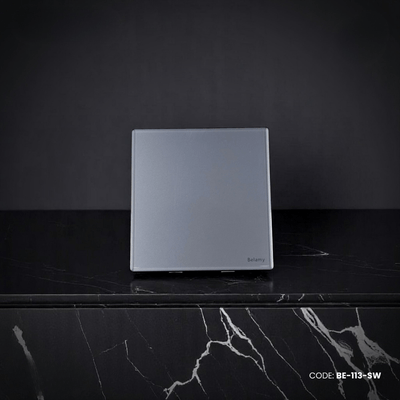 Belamy Grey Blank Plate | BE-113-SW_img_0