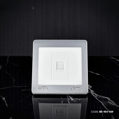 Belamy LK7 LANBAO Grey-White Internet Socket | BE-164-SW_img_0