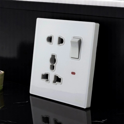 Belamy White 1 Gang 5-PIN Socket | BE-152-SW_img_0