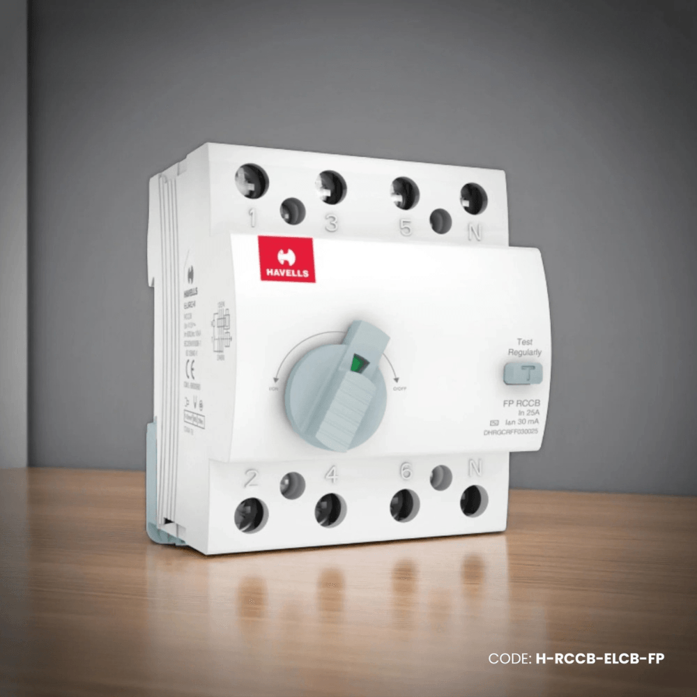 Residual Current Circuit Breaker (RCCB/ELCB) Four Pole | H-RCCB-ELCB-FP