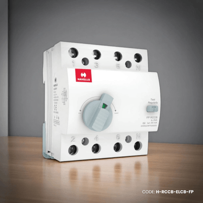 Residual Current Circuit Breaker (RCCB/ELCB) Four Pole | H-RCCB-ELCB-FP_img_0