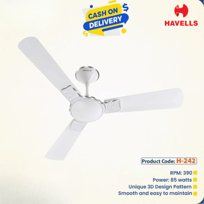 Havells ENTICER HUES 56'' Ceiling Fan White H-242_img_0