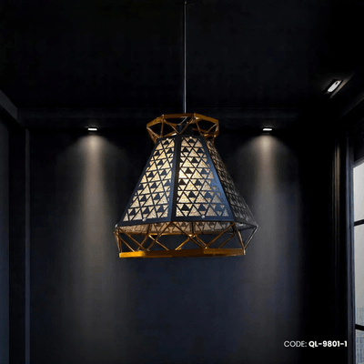 Qulik Modern Diamond Frame 3 Color Hanging Lights (QL-9801-1)_img_0
