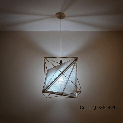 Qulik Modern Diamond Frame 3 Color Hanging Lights (QL-8806-1)_img_0