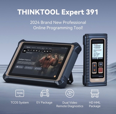 THINKTOOL Expert 391 Professional Car Diagnostic Scanner | ECU Coding & Full System Scan Tool_img_1