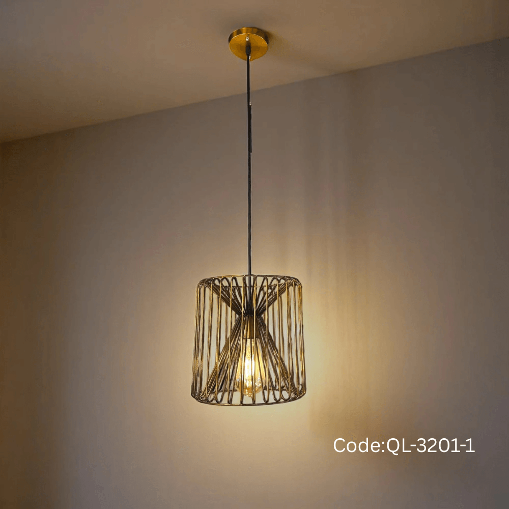 Qulik Modern Diamond Frame 3 Color Hanging Lights (QL-3201-1)
