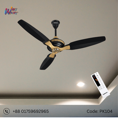 Pakhtun Sultan 52-inch BLDC Inverter Ceiling Fan (Black Beige) | PK-104_img_0