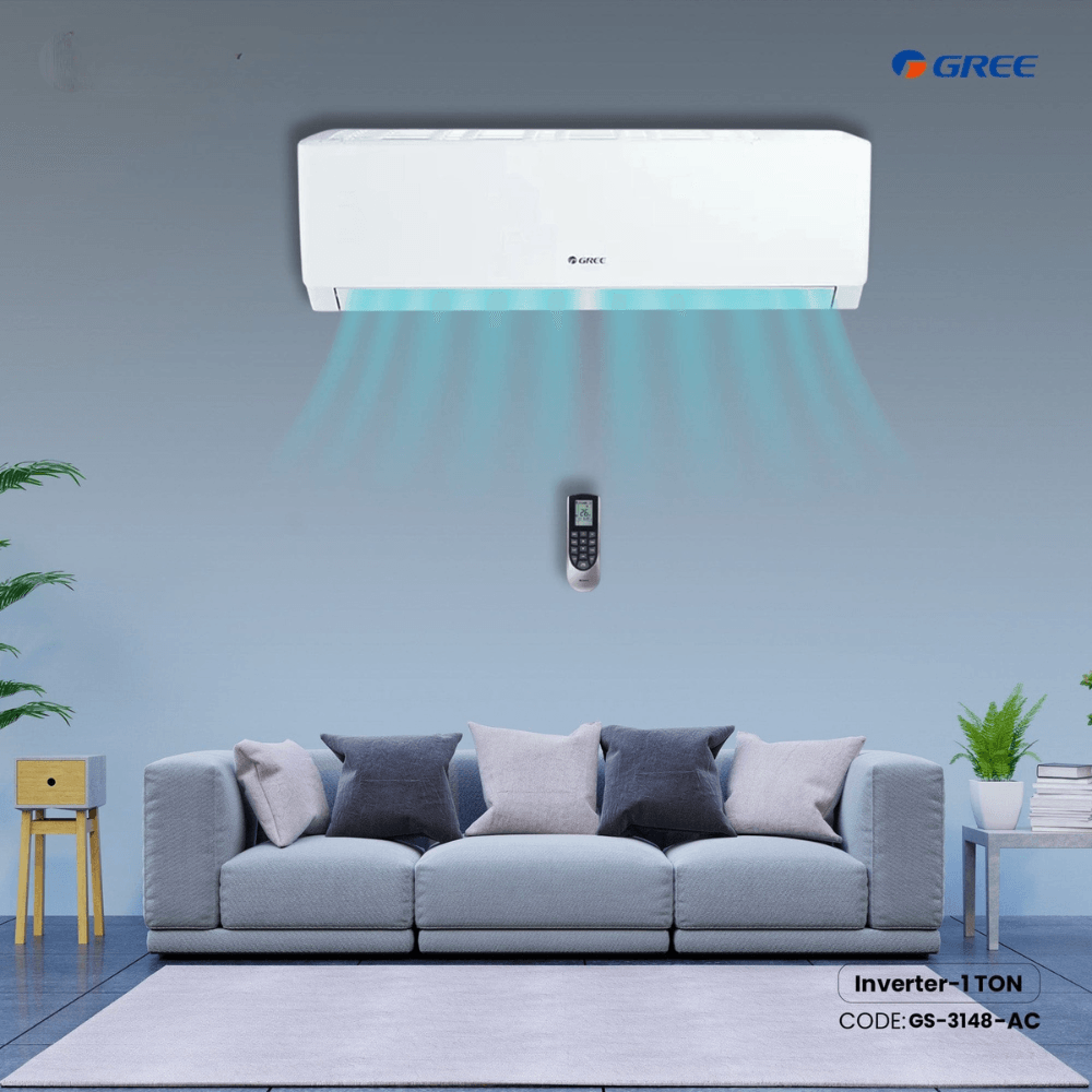Gree GS-12XPUV32 - Pular Split Type Air Conditioner (Inverter-1.0 TON) G-3148-AC