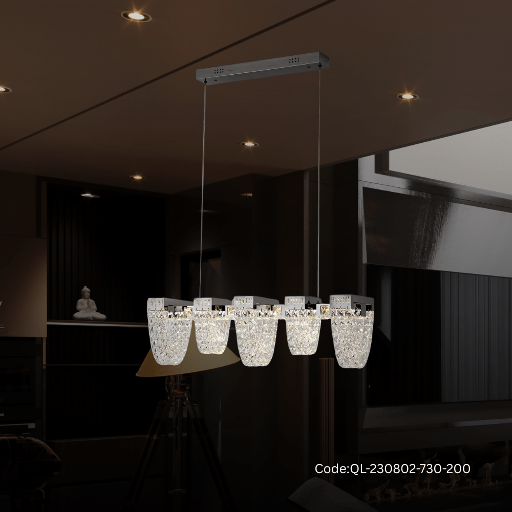 Qulik Modern Chandelier Decorative Hanging LED Ceiling Light (QL-230802-730-200)