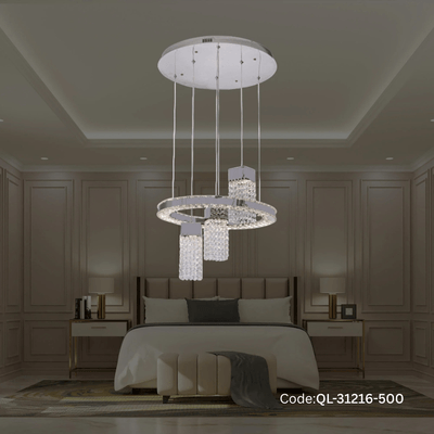 Qulik Modern Chandelier Decorative Hanging LED Ceiling Light (QL-31216-500)_img_0