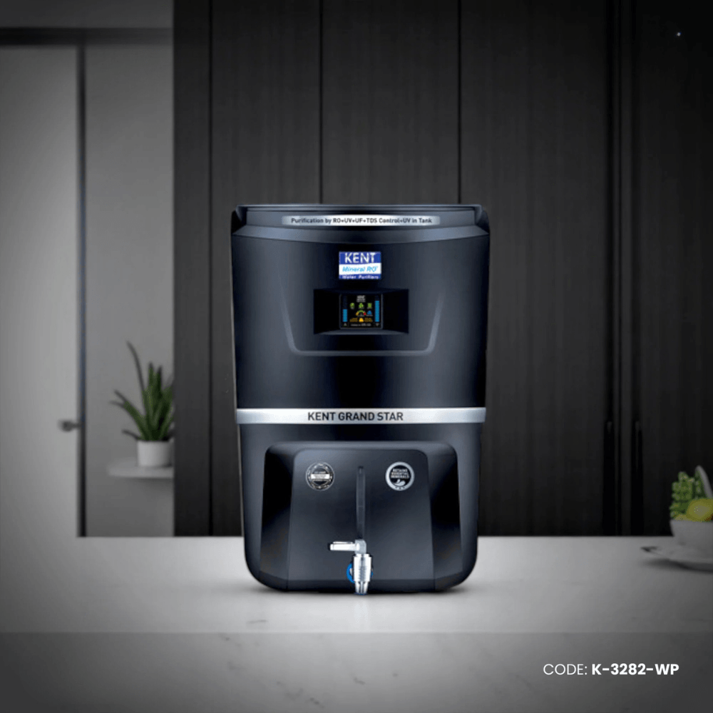 KENT Grand Star Water Purifier (Black) K-3282-WP