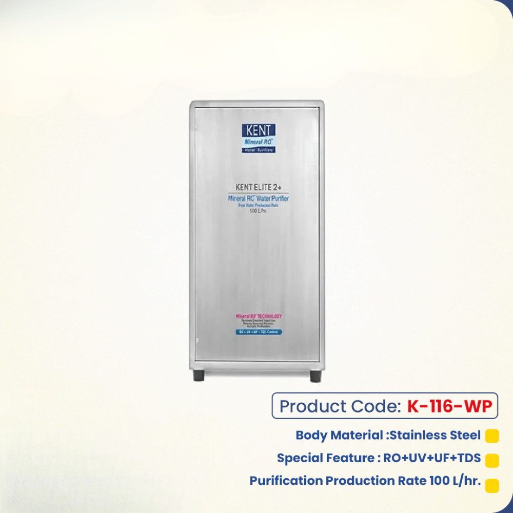 Kent Elite-II Under The Counter Ro water Purifier (Grey) K-3014-WP