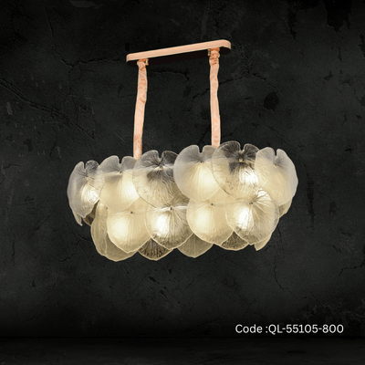 Qulik Modern Loft Hanging Chain Nordic Gold Chandelier (QL-55105-800)_img_0