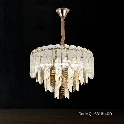 Qulik Modern Crystal Chandelier Hanging LED Ceiling Light (QL-3316-400)_img_0