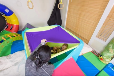 Autism Educational Sensory Integration Lycra Sensory Sack for Kids(CROSS BORDER)_img_0