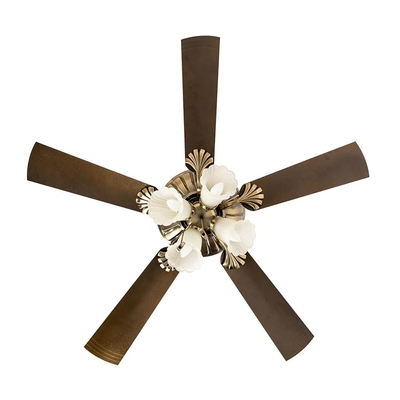 Crompton Jupiter 48" Decorative Ceiling Fan with Lights (Antique Brass ) C-215_img_2